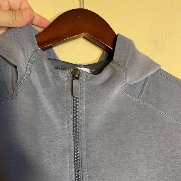 lululemon athletica Gray Hooded Jacket